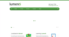 Desktop Screenshot of lumenti.com